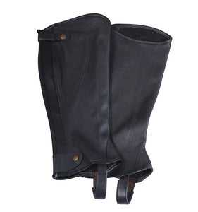 Eurohunter Leather Chapettes with Zipper