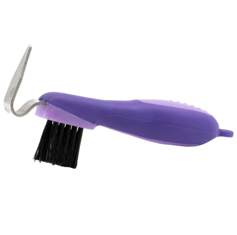EUROHUNTER SOFTTOUCH HOOF PICK WITH BRUSH
