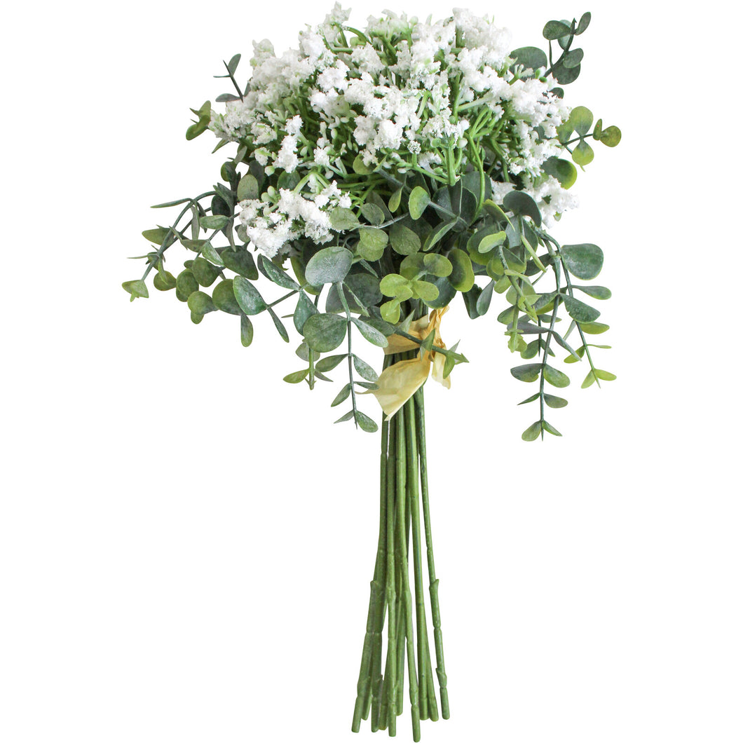 FAUX EUCALYPT FLORAL BUNCH