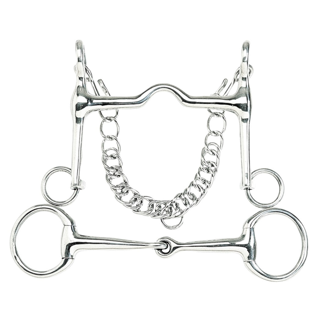FIXED CHEEK CAMBRIDGE WEIGHMOUTH BIT SET