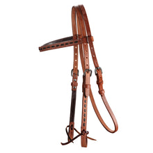 Load image into Gallery viewer, FORT WORTH BUCKSTITCH HEADSTALL
