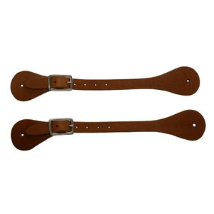 FORT WORTH RAWHIDE END SPUR STRAPS