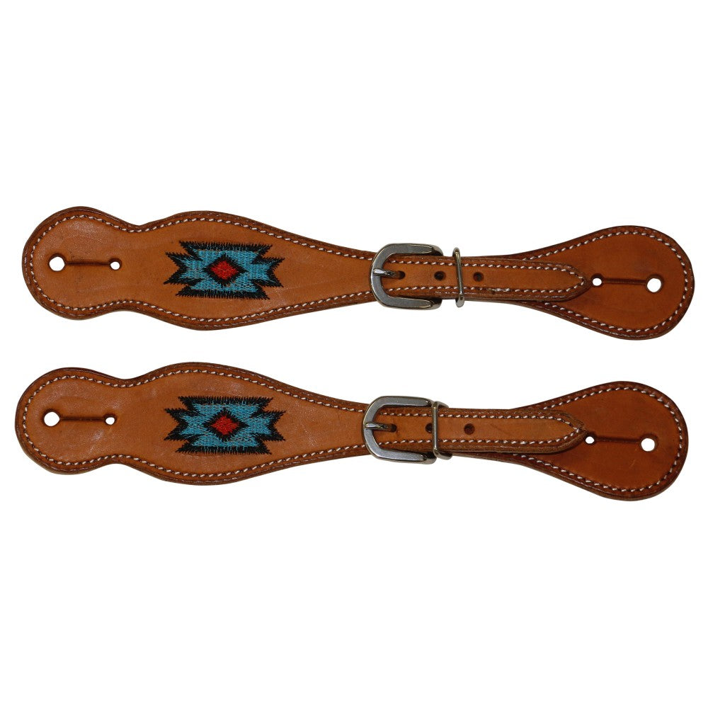 FORT WORTH NATIVE INDIAN SPUR STRAPS