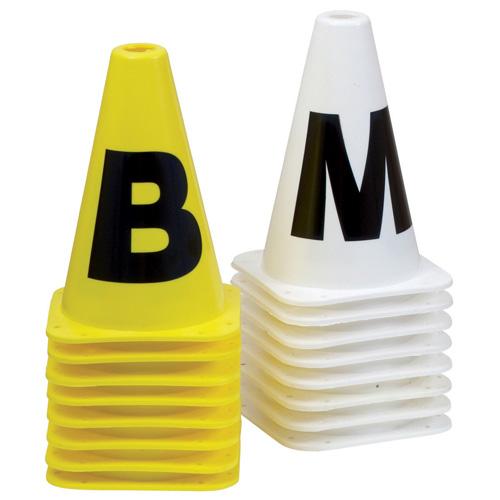 Ferrari Dressage Cone - Small Printed 4 Pack