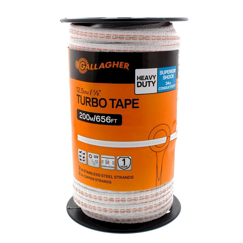 GALLAGHER 12.5MM TURBO TAPE 400M
