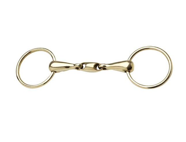 GOLD TRAINING SNAFFLE