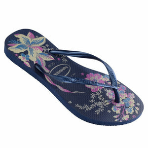 HAVAIANA SLIM ORGANIC METALLIC THONGS