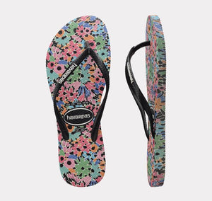 HAVAIANA SLIM PRINT FLORAL DITSY THONGS