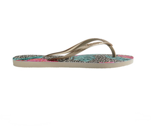 HAVAIANA SLIM PRINT JESSICA FLORAL THONGS