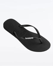 Load image into Gallery viewer, HAVAIANA SLIM RUBBER LOGO THONGS
