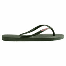 Load image into Gallery viewer, HAVAIANA SLIM RUBBER LOGO THONGS
