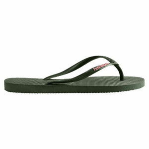 HAVAIANA SLIM RUBBER LOGO THONGS