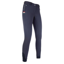 Load image into Gallery viewer, HKM LG BASIC ITALY SILICONE FULL SEAT BREECHES
