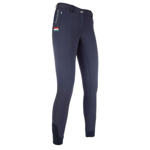 HKM LG BASIC ITALY SILICONE FULL SEAT BREECHES
