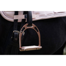 Load image into Gallery viewer, HKM ALUMINIUM ROSE GOLD STIRRUP SPACE
