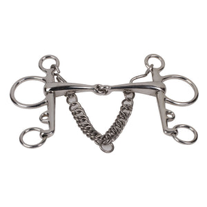 JOINTED MOUTH PELHAM BIT