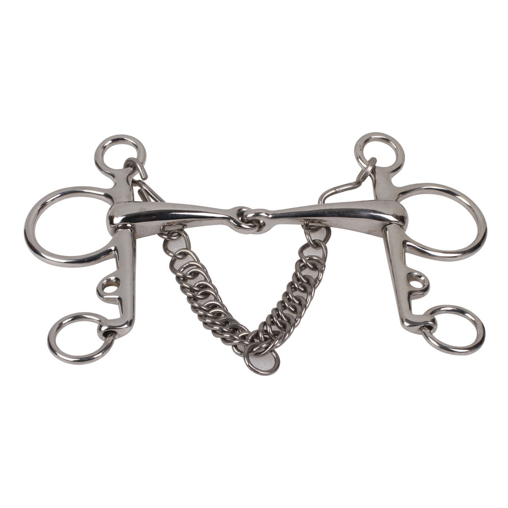 JOINTED MOUTH PELHAM BIT