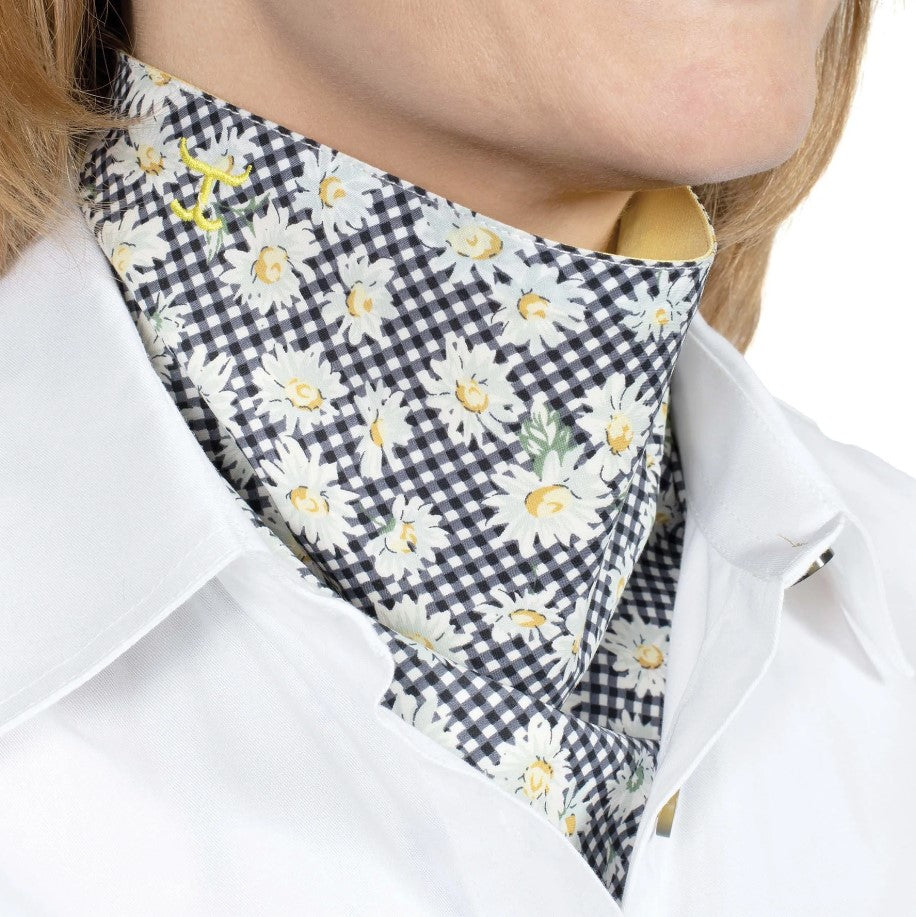 JUST COUNTRY DOUBLE SIDED DAISIES SCARF