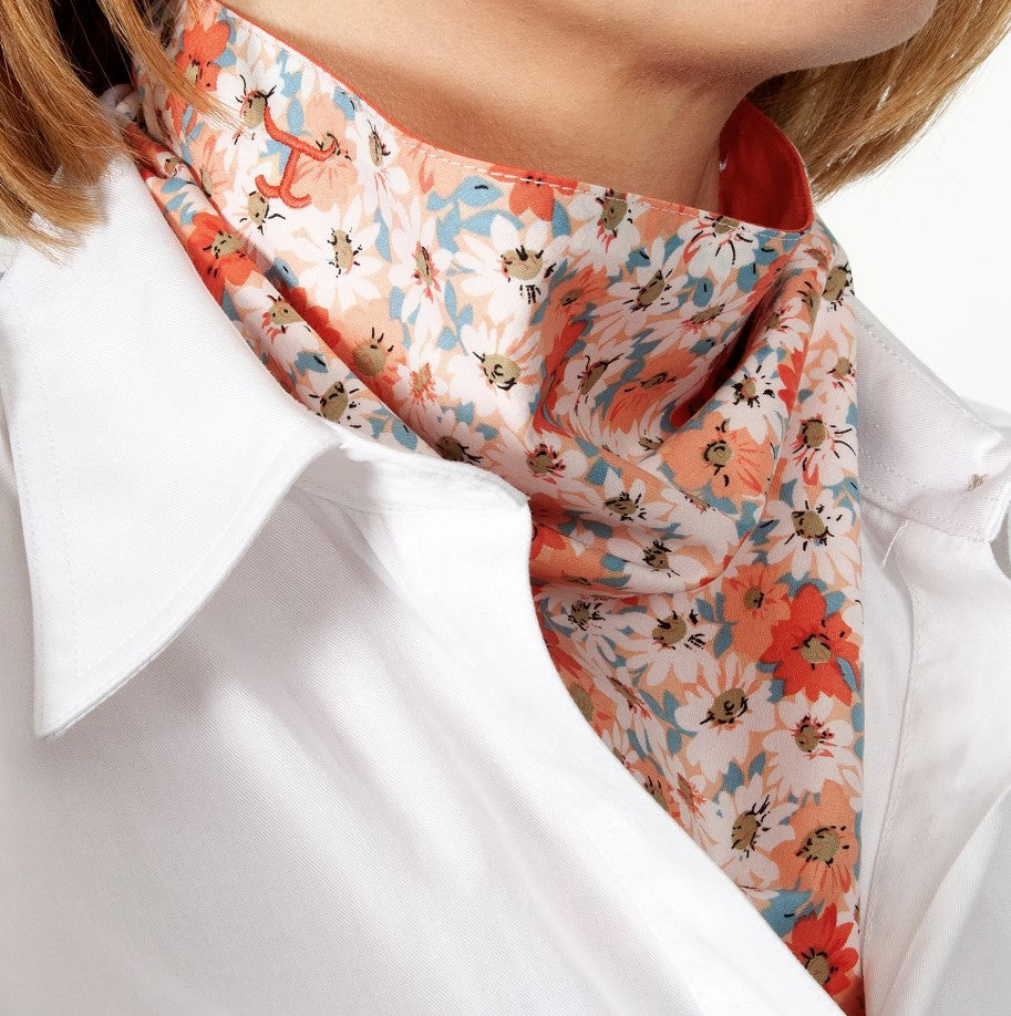 JUST COUNTRY DOUBLE SIDED DAISIES SCARF
