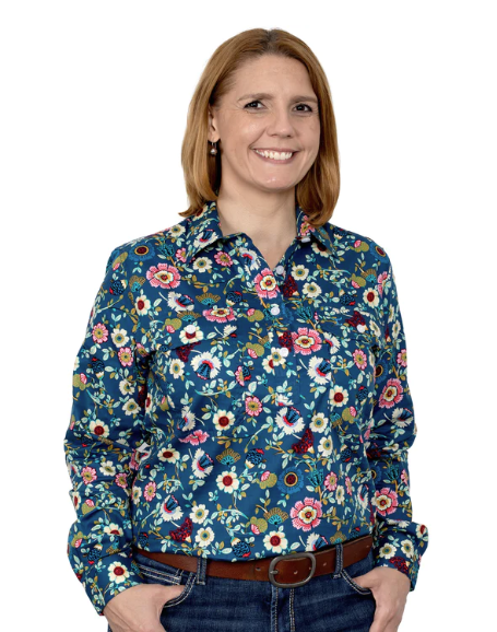 Just Country GEORGIE HALF BUTTON workshirt