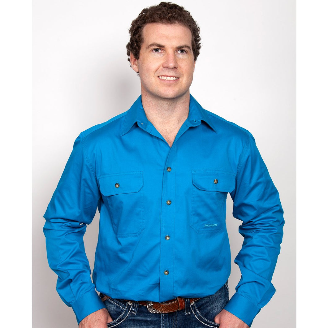 JUST COUNTRY MENS EVAN FULL BUTTON