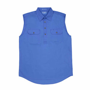 JUST COUNTRY MENS JACK S/LESS 1/2 BUTTON