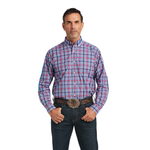 Ariat Mens Pro Series Team Brandon Classic Long Sleeve Shirt