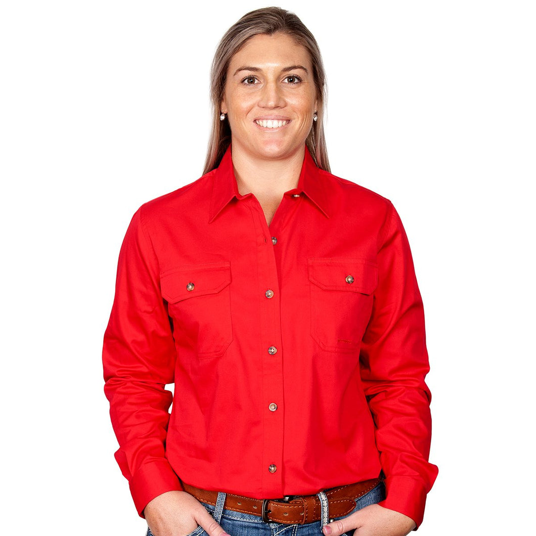 JUST COUNTRY WOMENS BROOKE FULL BUTTON