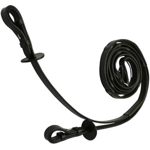 J&L COVERED LEATHER GRIP STOP REINS