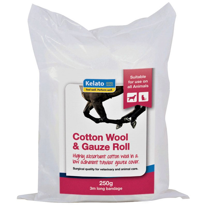 Kelato Cotton Wool and Gauze Roll | Saddleworld NT
