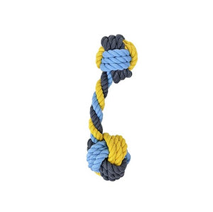 CANINE CARE ROPE DUMBBELL