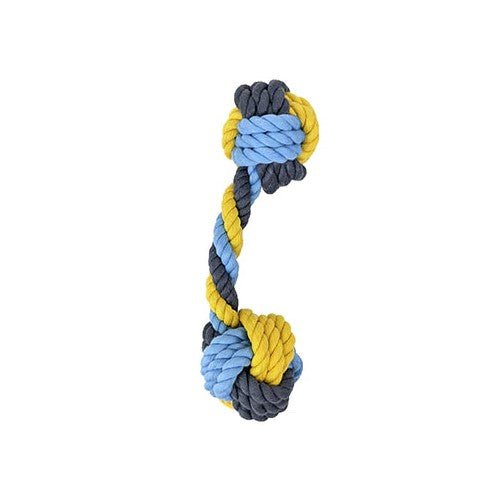 CANINE CARE ROPE DUMBBELL