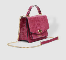 Load image into Gallery viewer, Louenhide Amelia Recycled Croc Top Handle Bag
