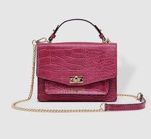 Load image into Gallery viewer, Louenhide Amelia Recycled Croc Top Handle Bag

