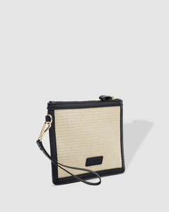 LOUENHIDE OLINA TEXTURED CLUTCH