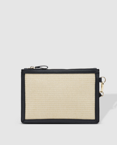 LOUENHIDE OLINA TEXTURED CLUTCH