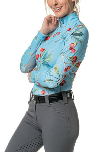 KASTEL WATERCOLOUR CALIFORNIA CHERRIE LONG SLEEVE SHIRT