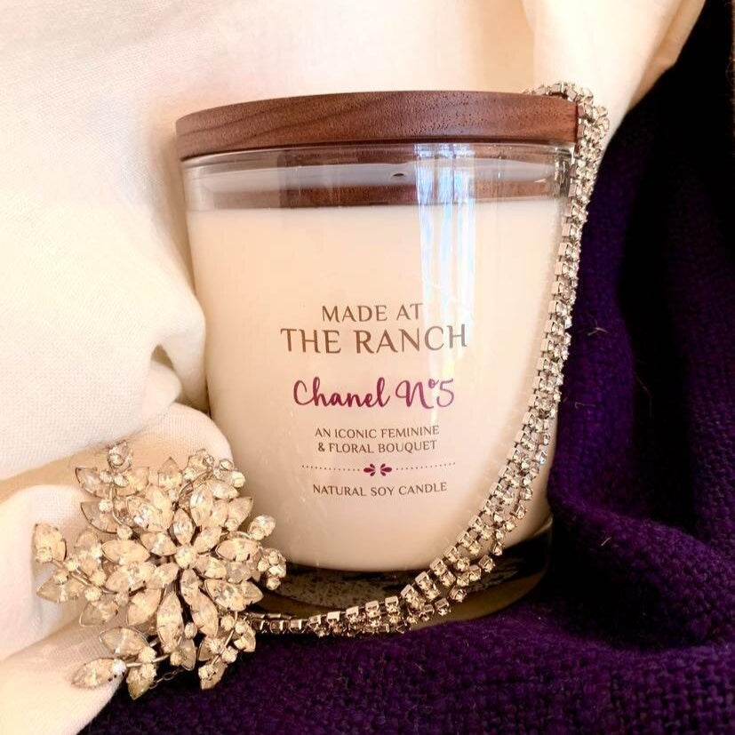 MADE AT THE RANCH CHANEL NO. 5 CANDLE