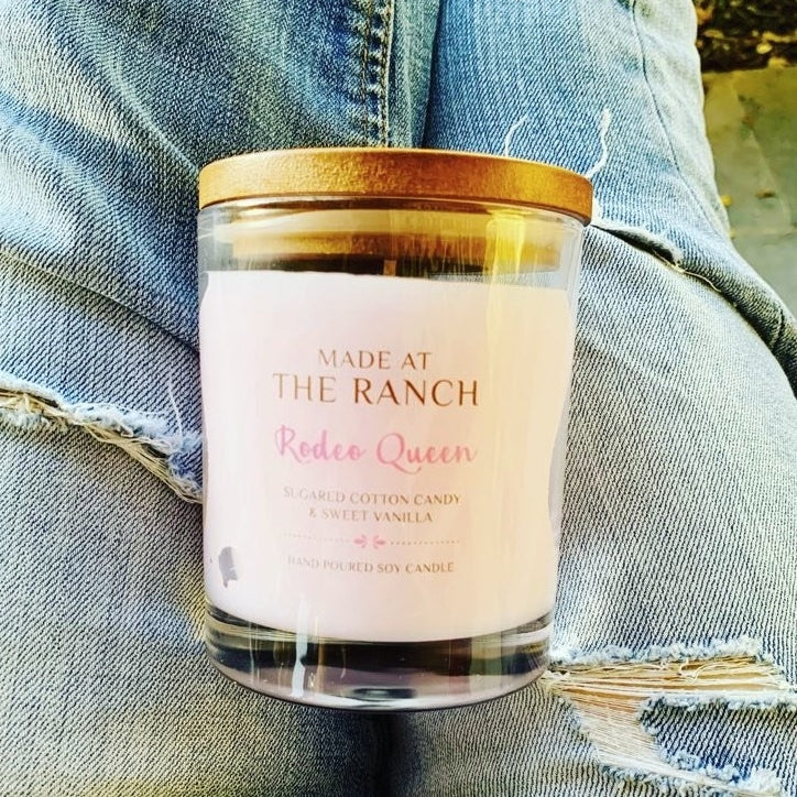 MADE AT THE RANCH RODEO QUEEN CANDLE