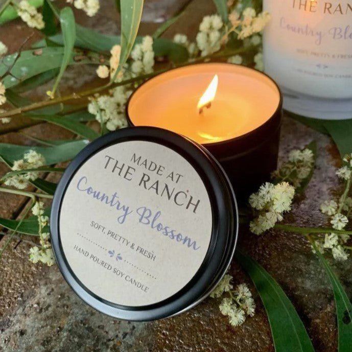 Made At The Ranch Country Blossom Candle