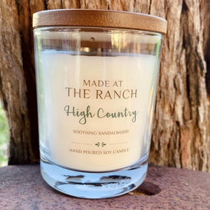 MADE AT THE RANCH HIGH COUNTRY CANDLE