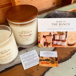 MADE AT THE RANCH THE WRANGLER CANDLE