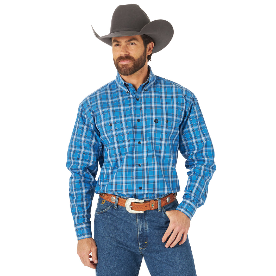 WRANGLER MENS GEORGE LONG SLEEVE SHIRT