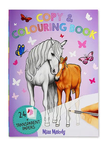 MISS MELODY COPY & COLOUR BOOK