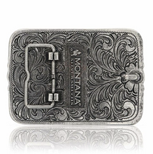 Load image into Gallery viewer, MONTANA ATTITUDE LONGHORN BUCKLE
