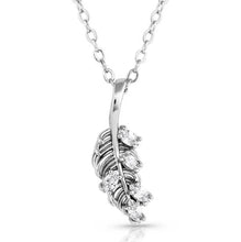 Load image into Gallery viewer, Montana Silversmith Bridgerton Feather Necklace
