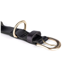 Load image into Gallery viewer, My Family Ascot Greased Italian Leather Collar
