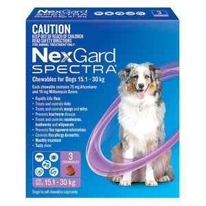 NEXGARD SPECTRA DOGS 15.1-30KG