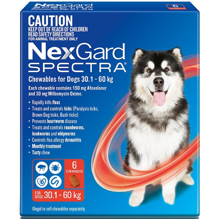 NEXGARD SPECTRA DOGS 30.1-60KG