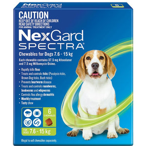 NEXGARD SPECTRA DOGS 7.6-15KG